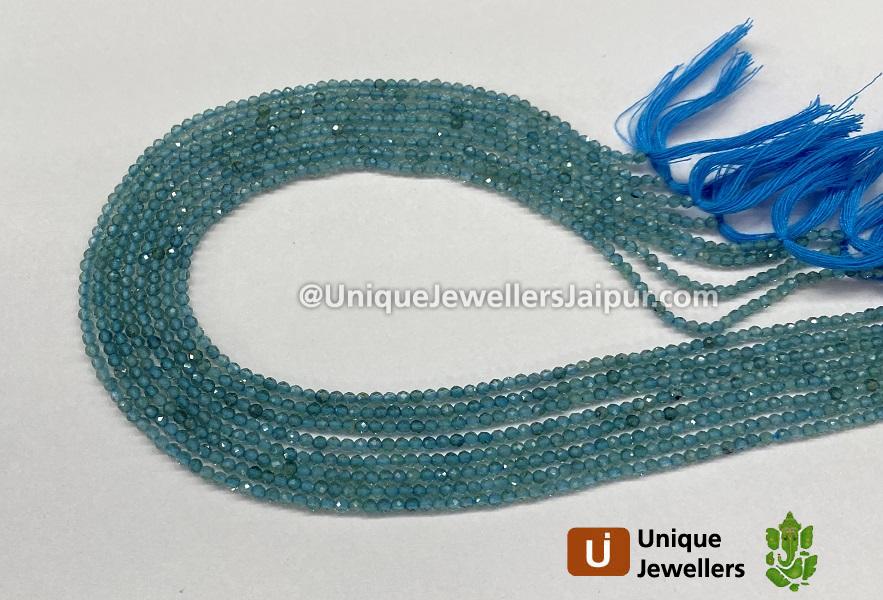 Blue Tourmaline Micro Cut Beads